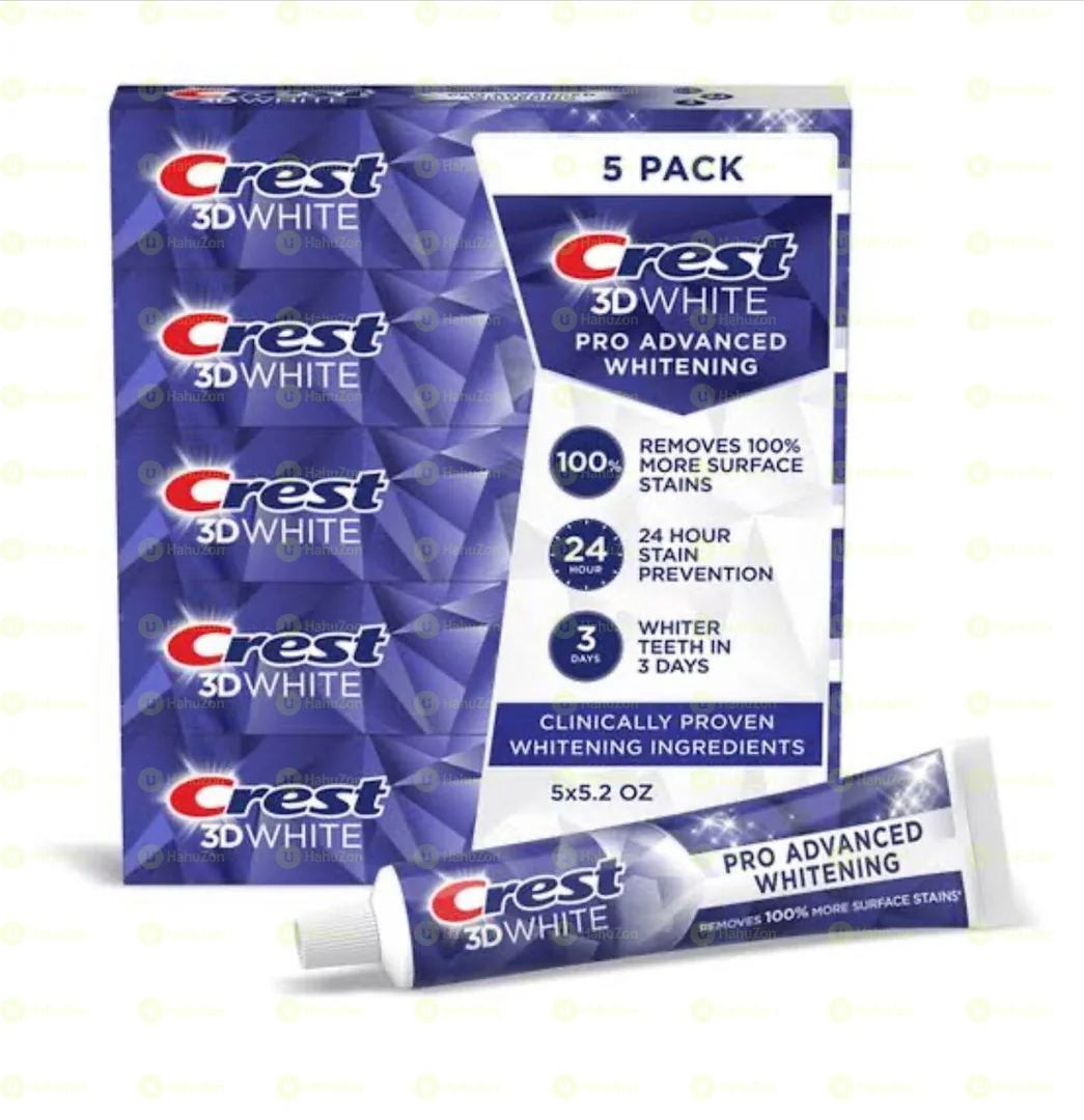 Crest 3D White Pro Advanced Whitening Toothpaste 147 g