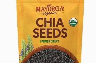 Mayorga Organic Chia Seeds USDA Organic NON-Gmo verified