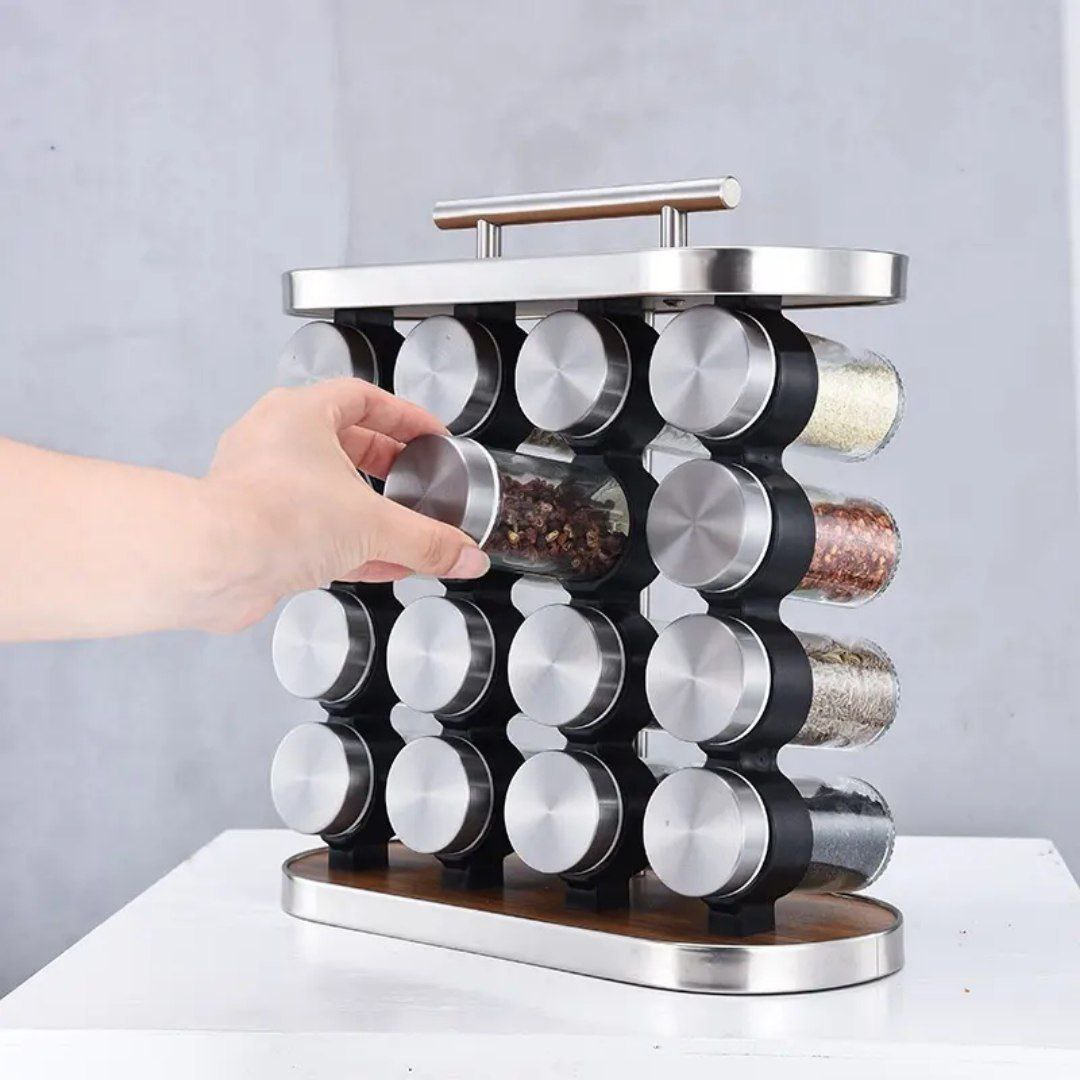 16 Jar Spice Rack