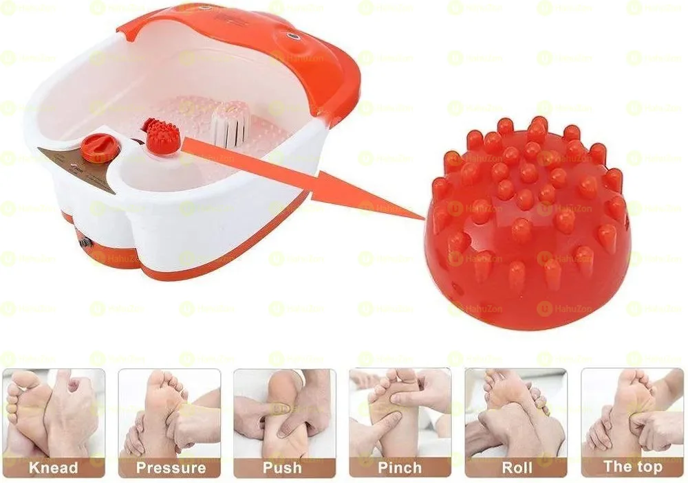 በኤሌክትሪክ የሚሰራ የእግር ማጠቢያ እና ማሳጅ ማድረጊያ