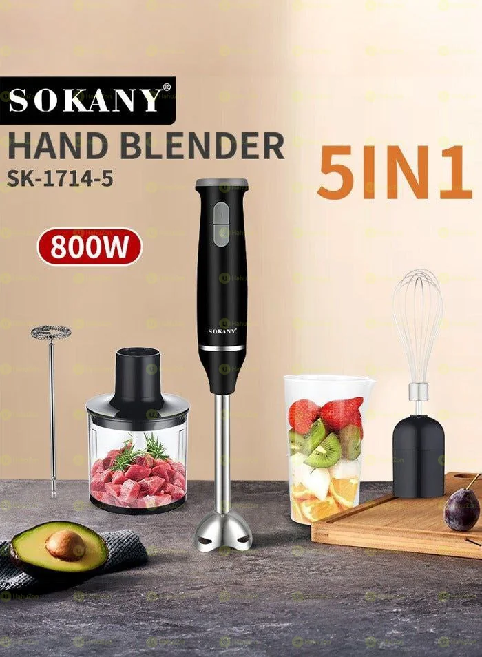 SOKANY 5 IN 1 HAND BLENDER