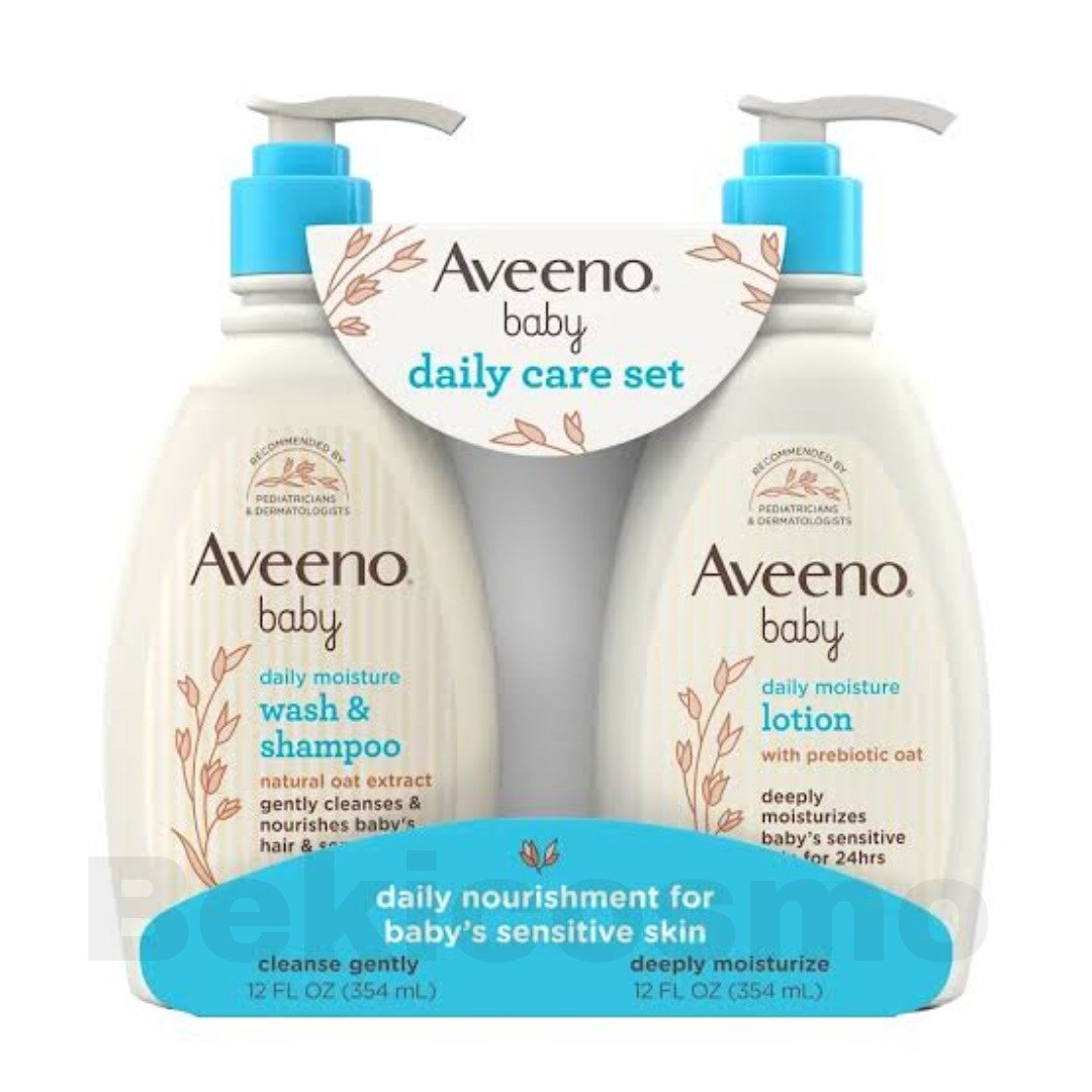 Aveeno Baby Wash and Lotion