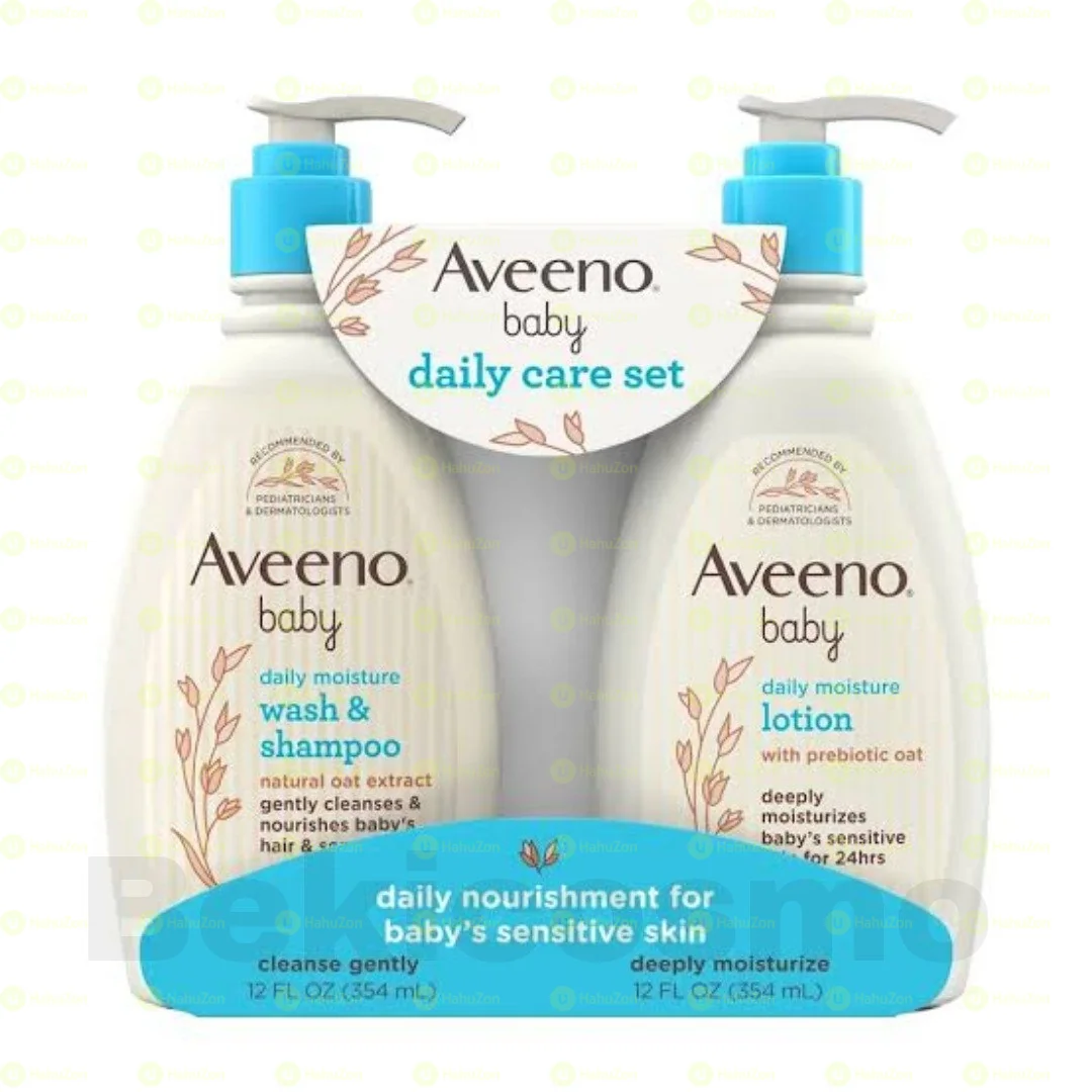 Aveeno Baby Wash and Lotion