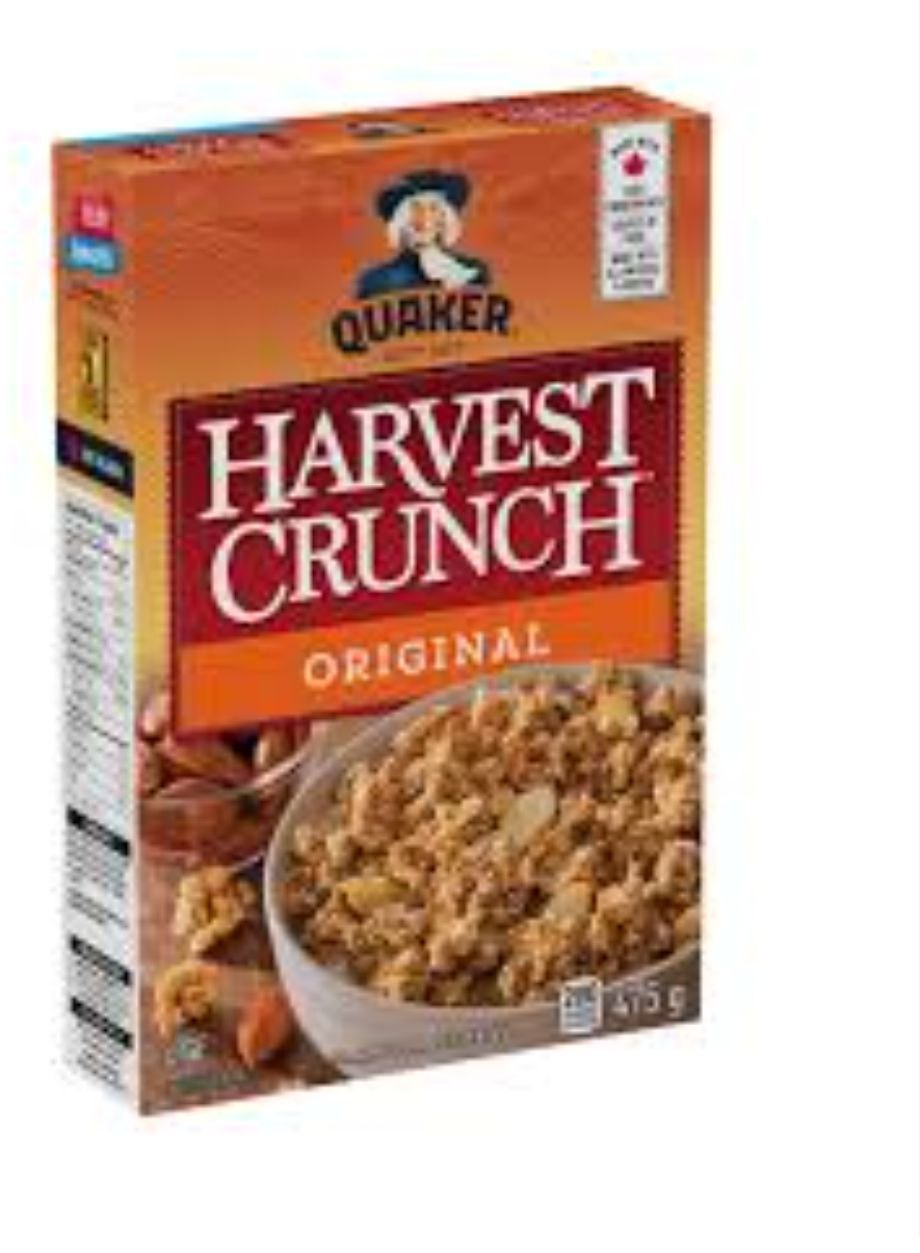 Quaker Harvest Crunch Cereal