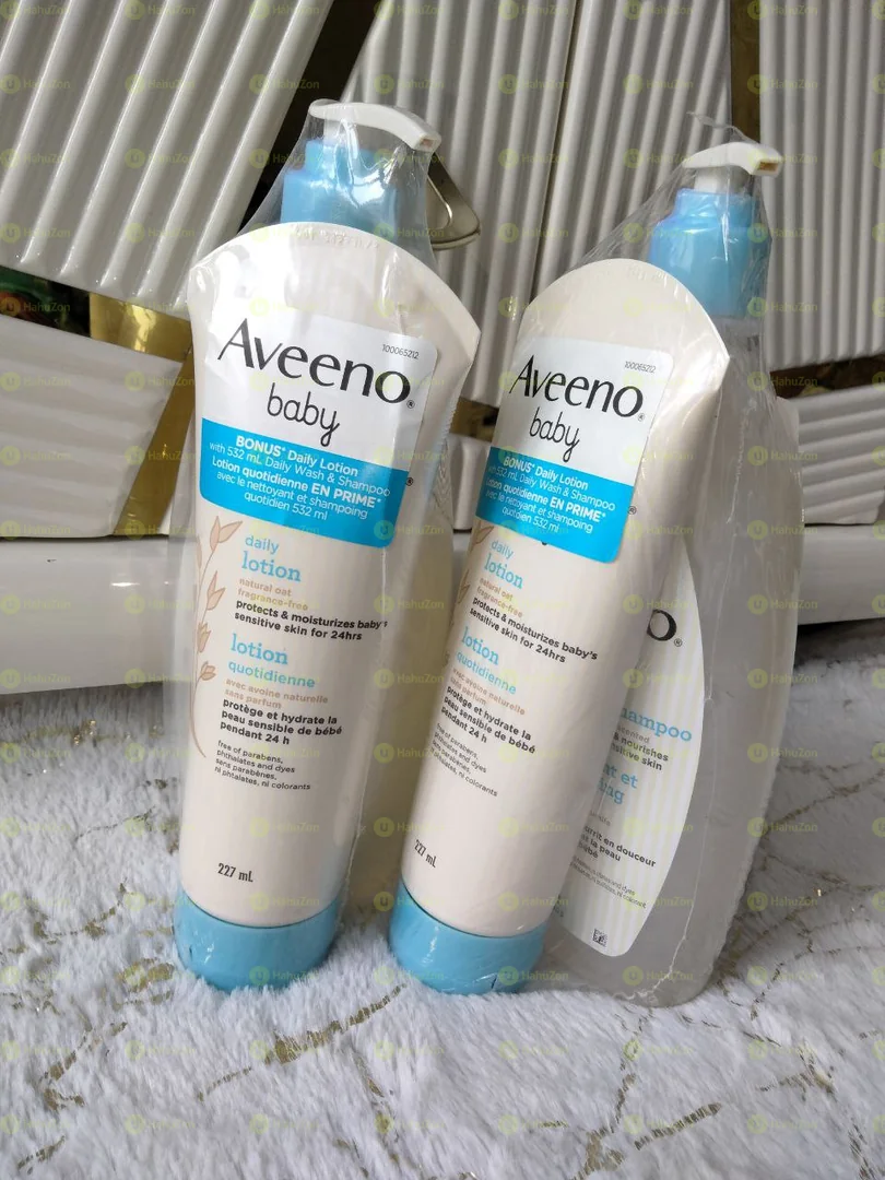 Aveeno Baby Lotion and Shampoo