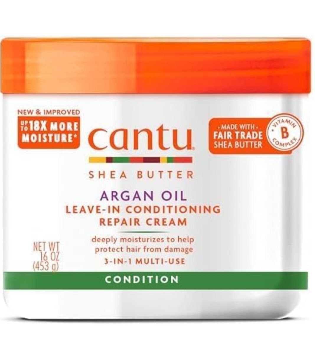 Cantu Shea Butter Argan Oil Leave in Conditioner