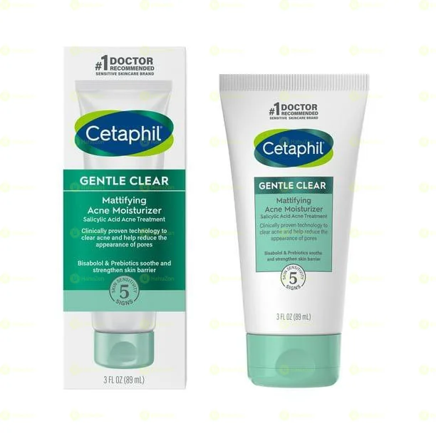 Cetaphil Gentle Clear Mattifying Acne Face Moisturizer