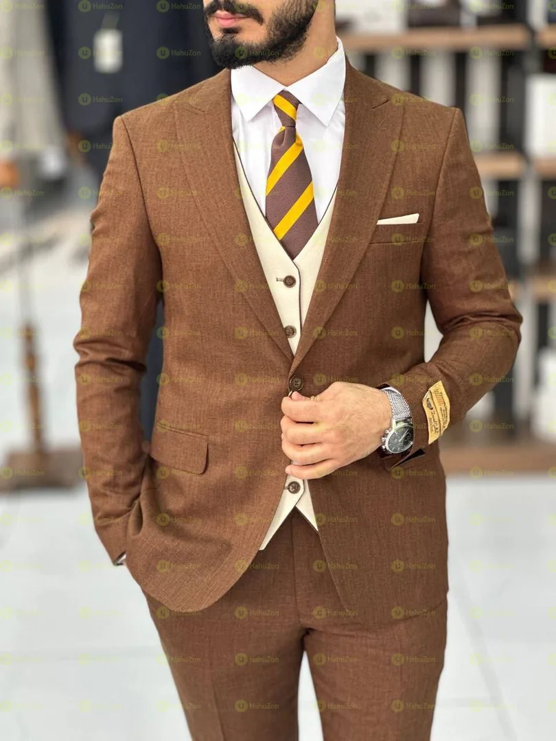 3 Piece Browen Men's Suit