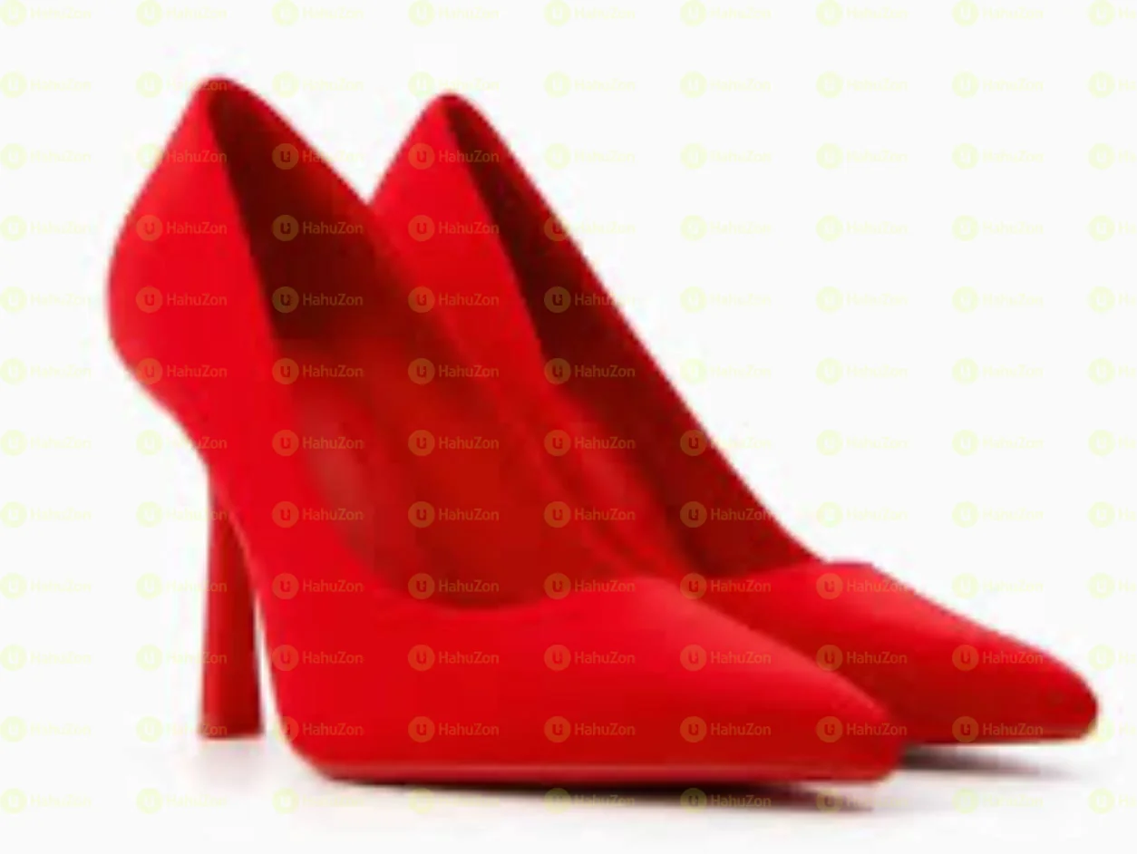 Bershka Red Heel Shoes