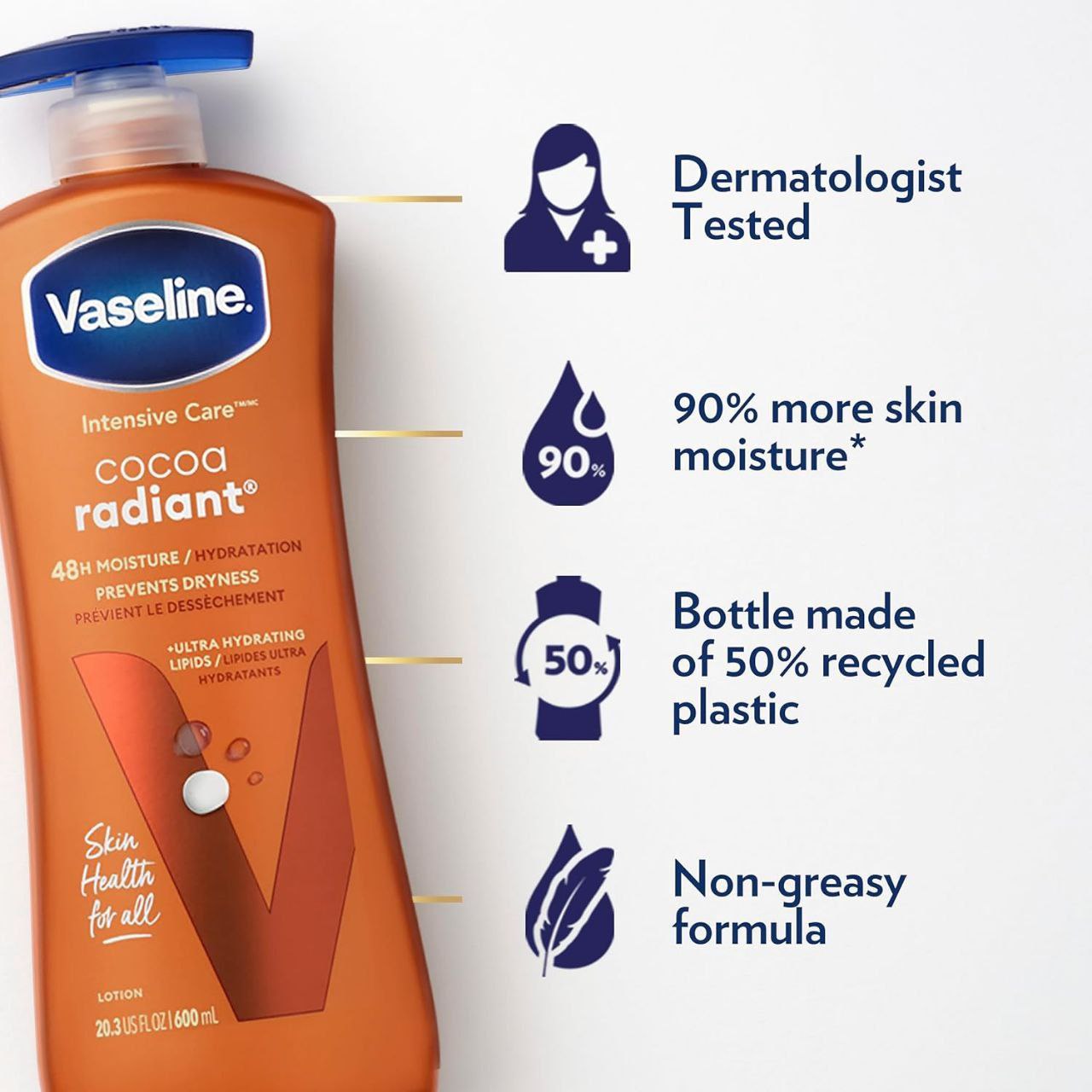 Vaseline Intensive Care – Cocoa Radiant Lotion