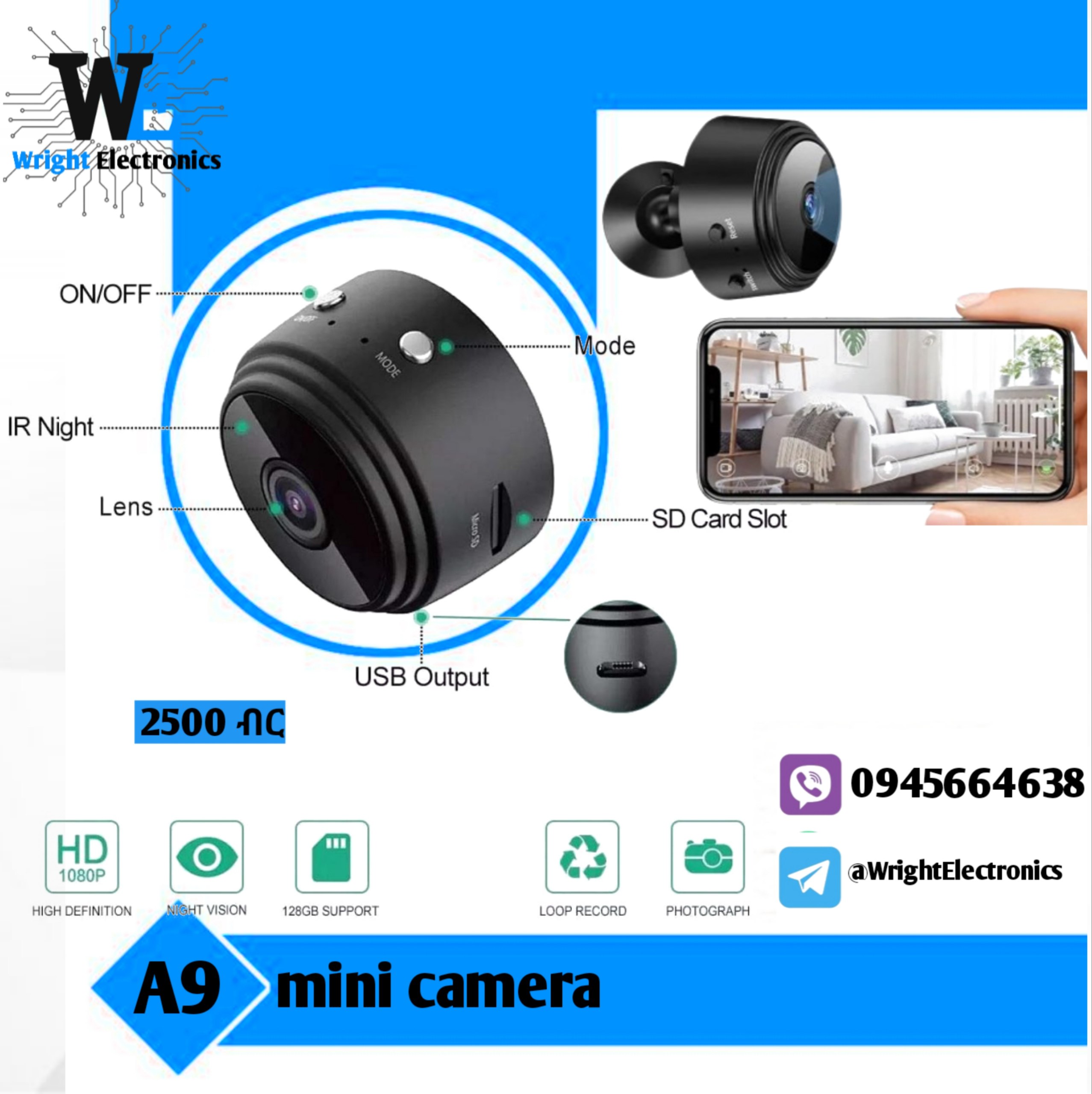A9 MINI Camera
