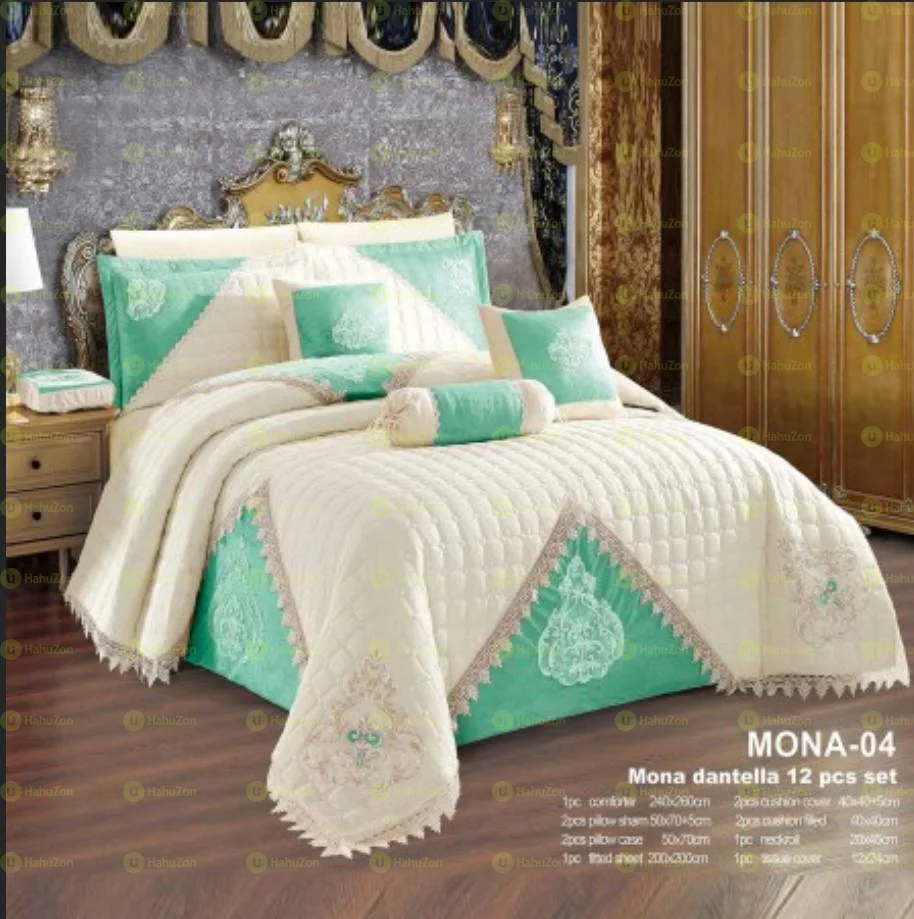 Comforter Mona Dantella 12 Pcs Set