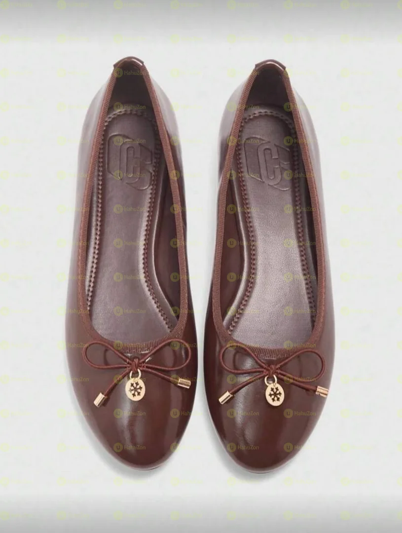 Plain Bow Ballerina Women's Shoes