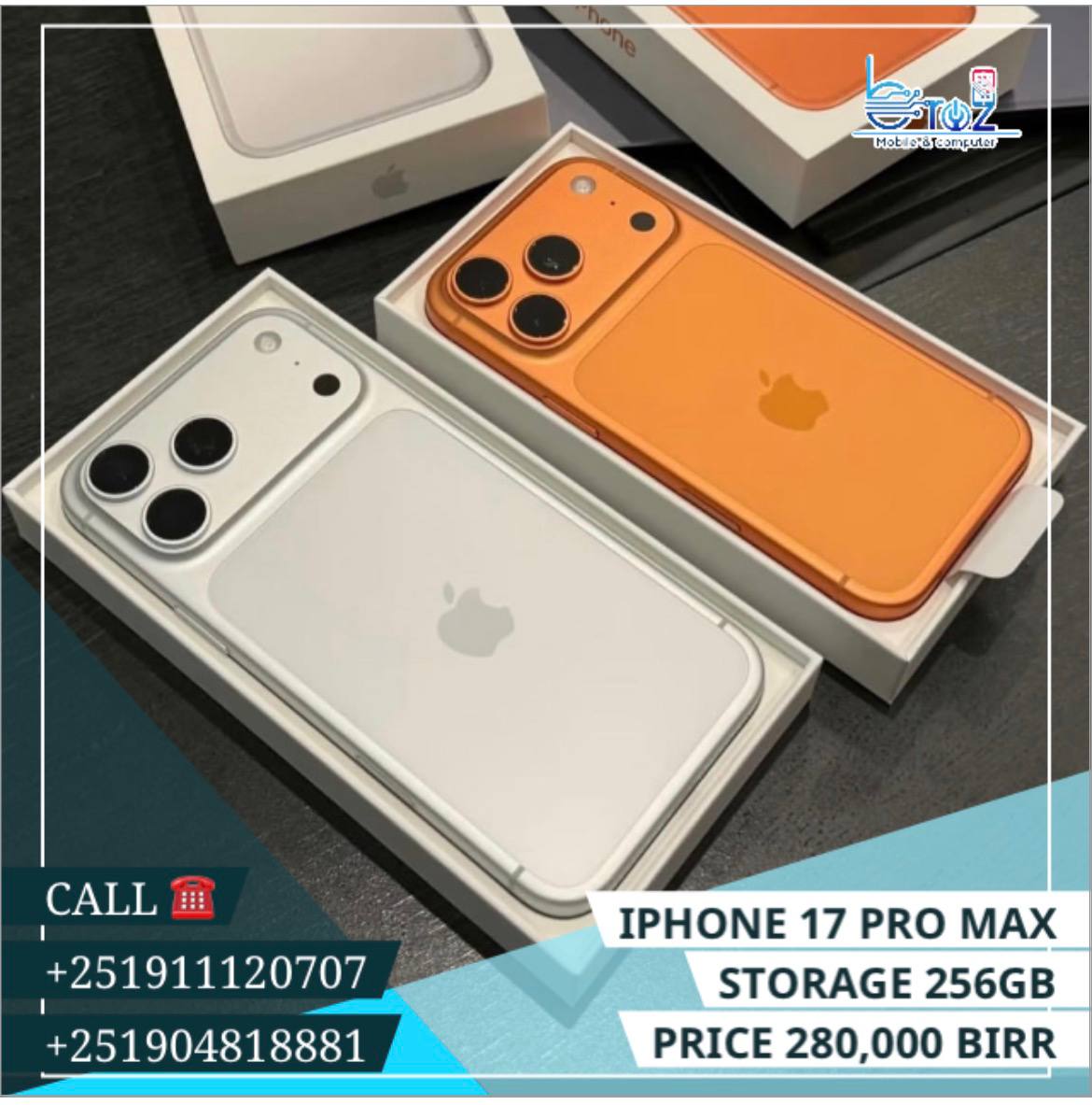 iPhone Apple 17 Pro Max