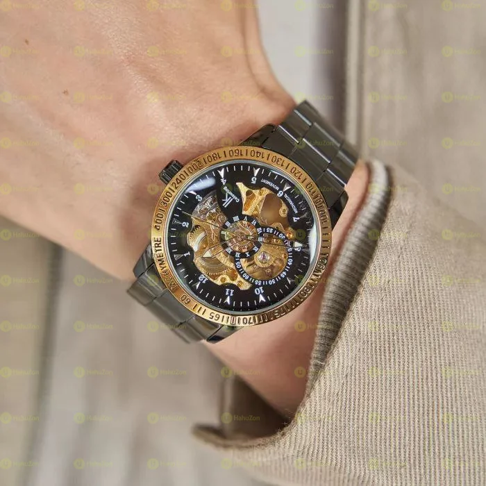 IK Coloring Skeleton Men's Watches