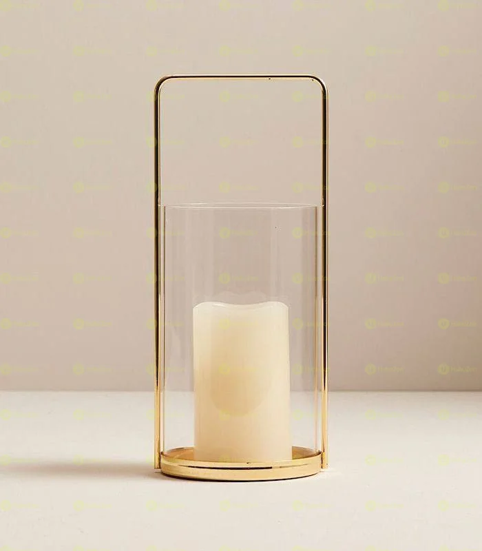 Table Top Glass Candle Holder