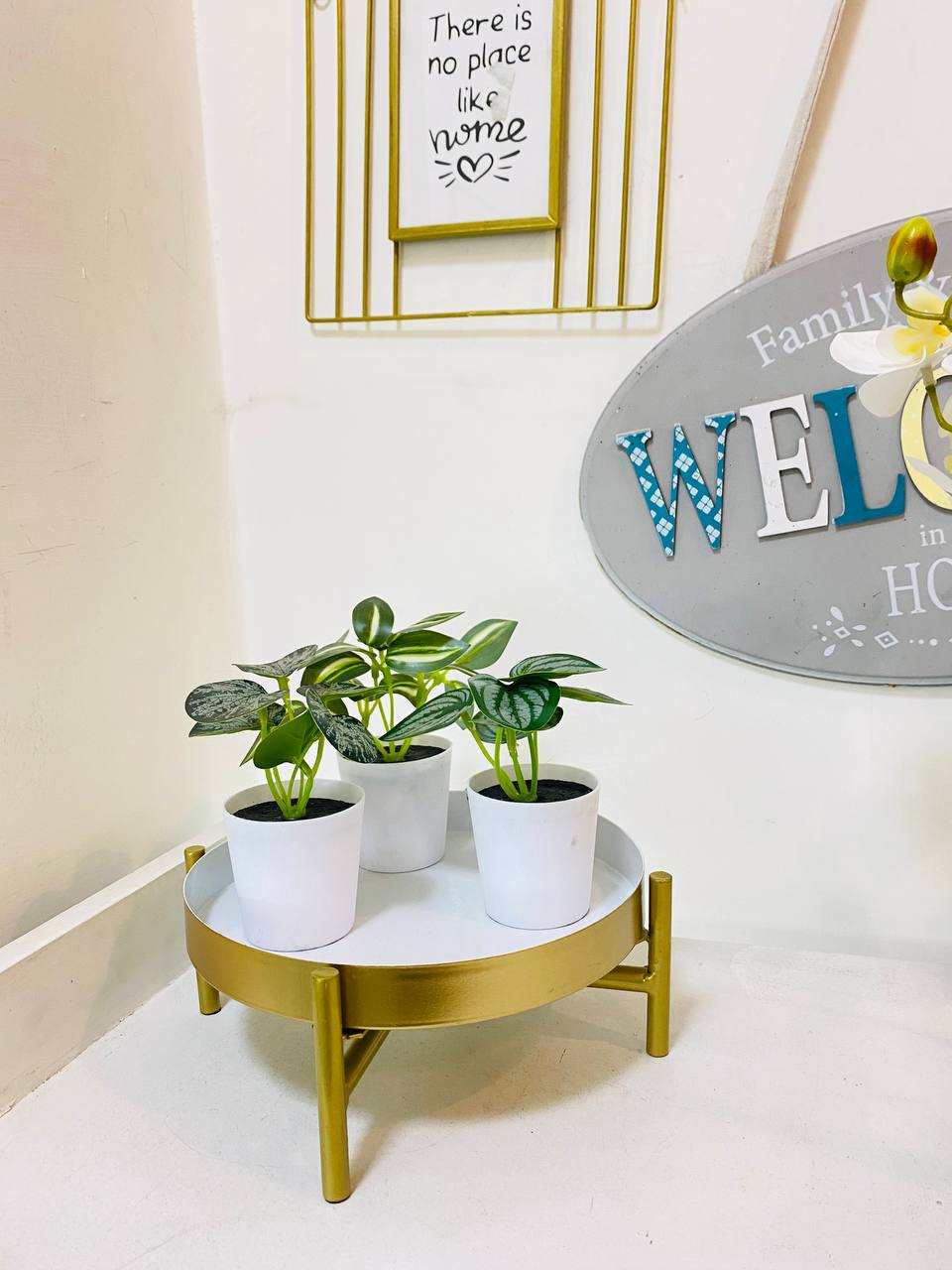 Mini Flowers and Tray