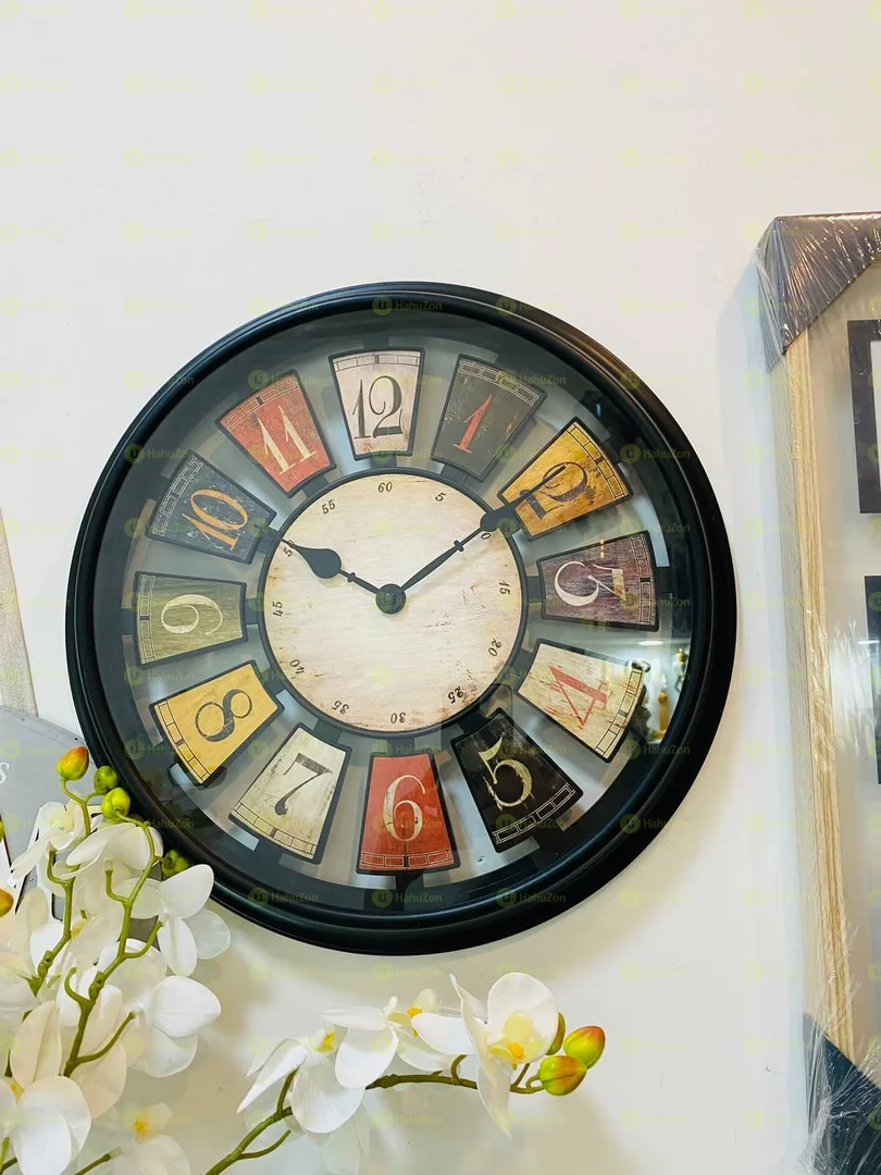 Numeral Plaque Wall Clock