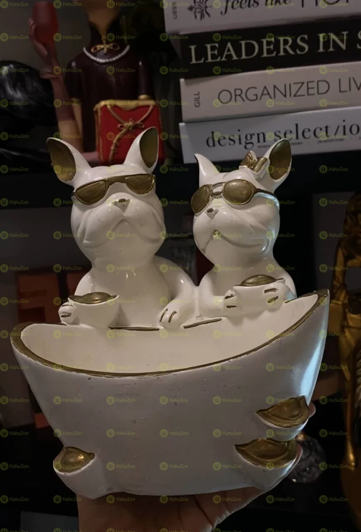 French Bulldog Storage Bowl