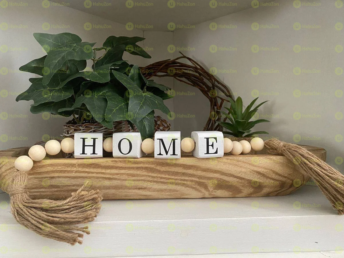 Home Beaded Wood