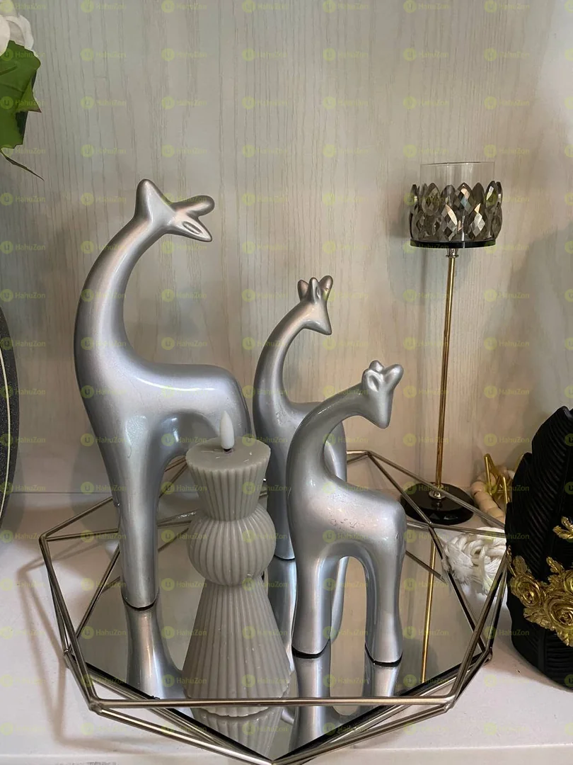 Giraffe set of 3 Ornaments