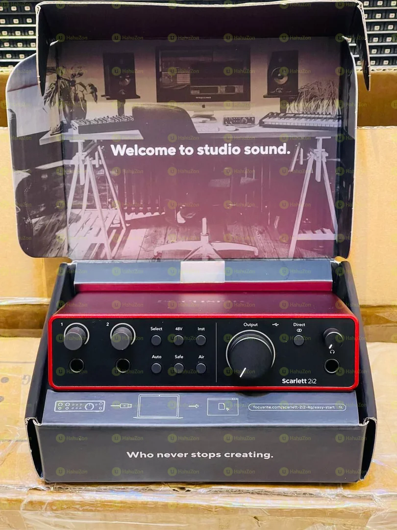 Focusrite 2i2 4th Generation Sound Card