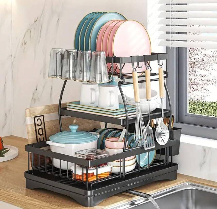 የታጠቡ የኪችን እቃዎችማድረቂያ