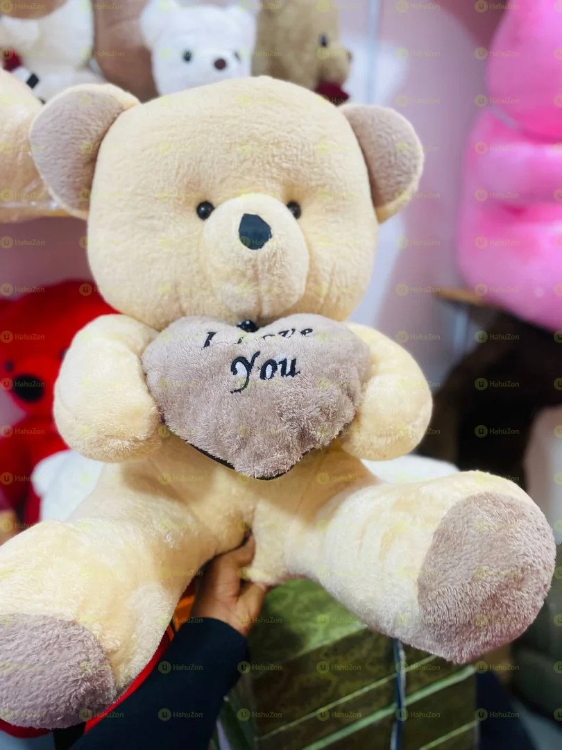 Medium Cream I Love You Toy