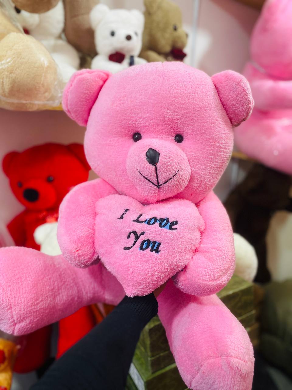 Medium Pink I Love You Toy
