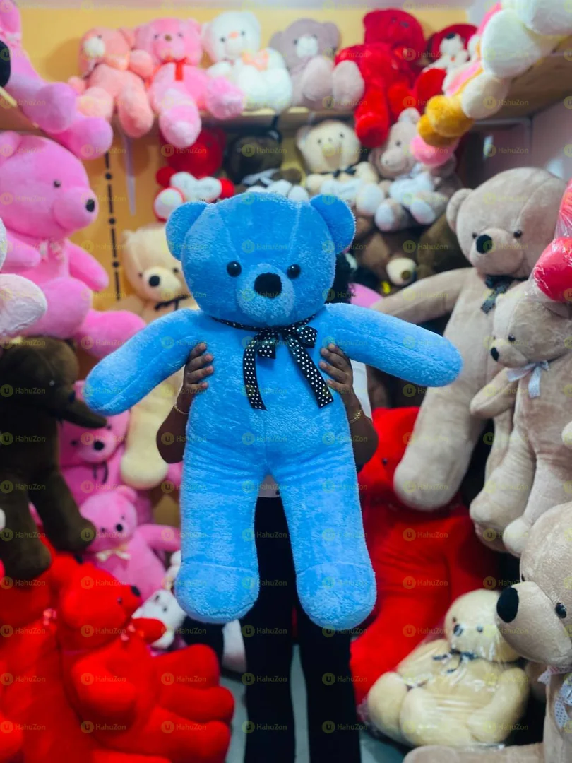 Blue 90cm Teddy Bear