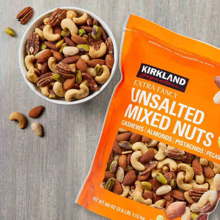 Kirkland Signature Extra Fancy Mixed Nuts Unsalted