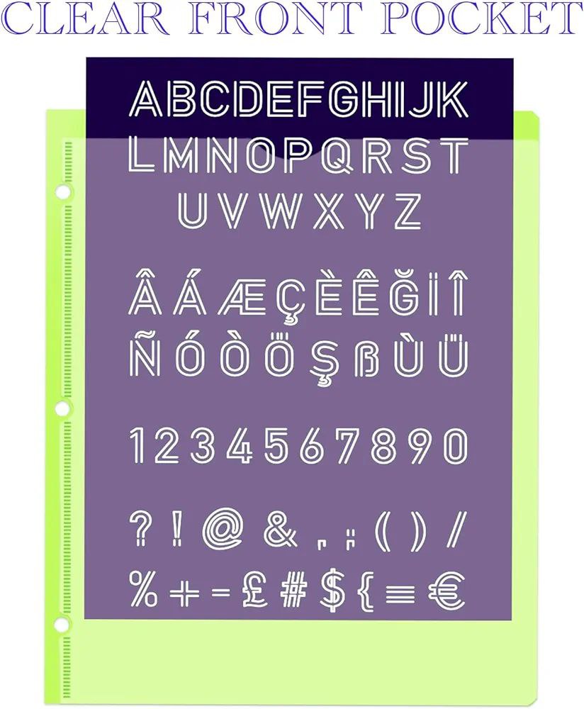 Heavy Duty 3 Pocket Folders with Holes