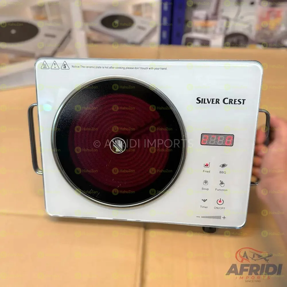 ባለ 2 ምድጃ ዲጅታል ስቶቭ