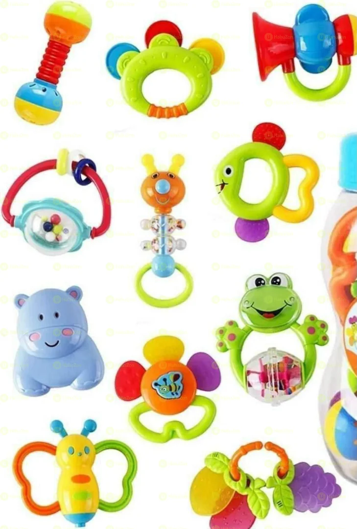 10 in 1 መጫወቻ ያለዉ  እና የድድ ማከክያ ያለው