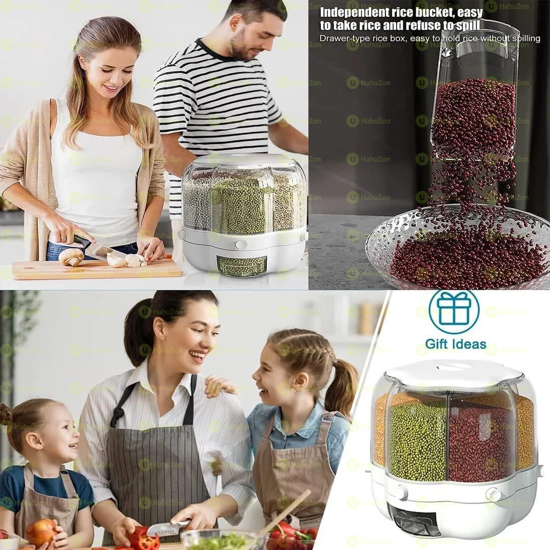 360° Rotating Grain Storage