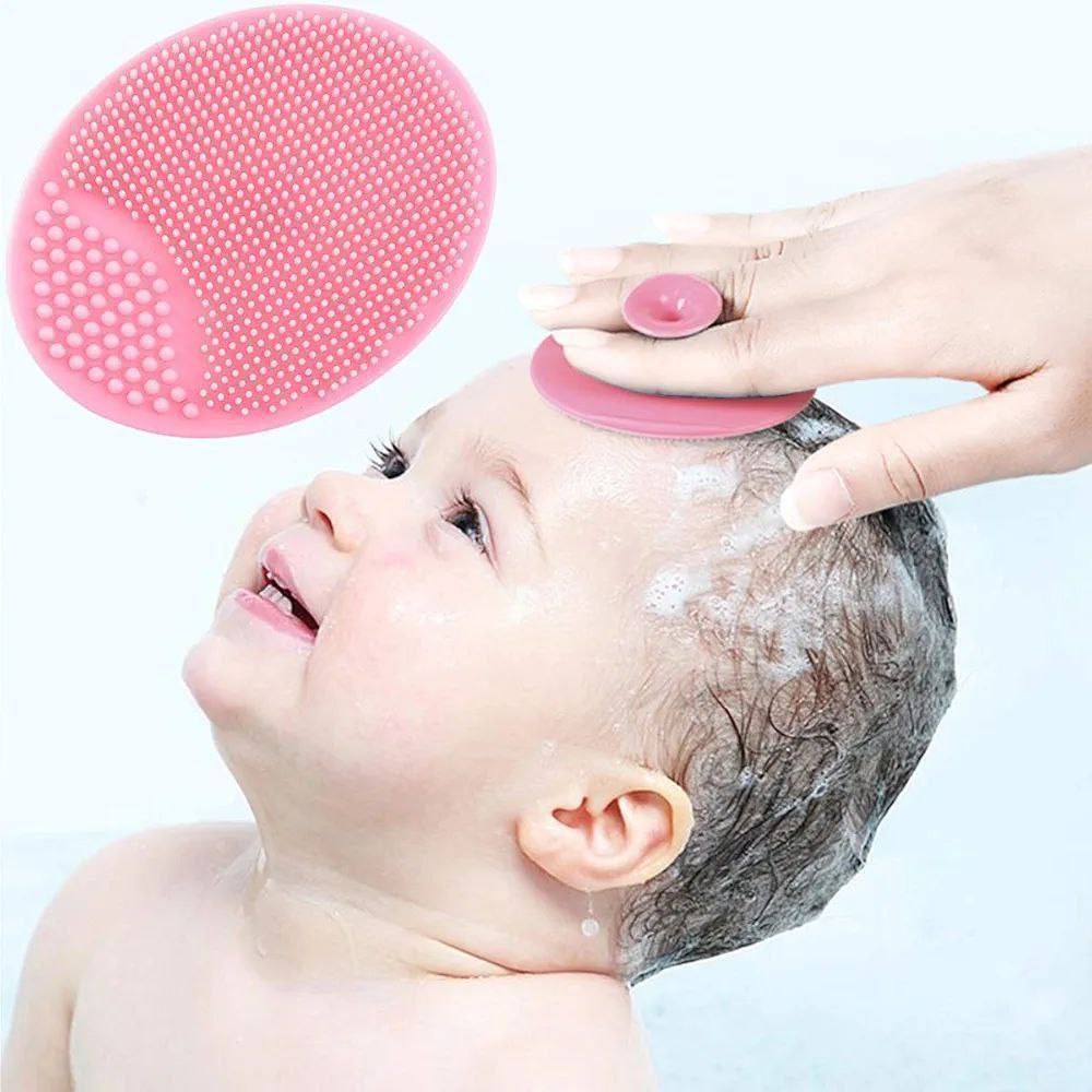 Baby Bath Silicone Cradle Cap Brush