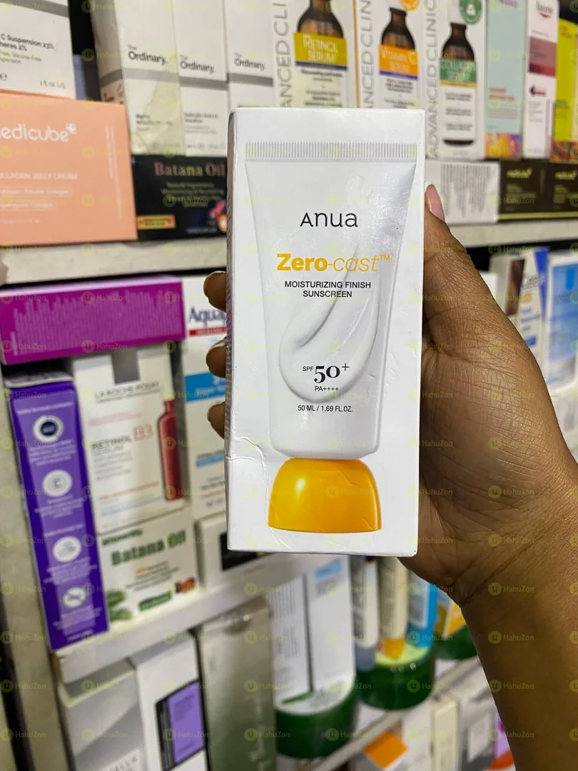 Anua Ultimate Glow Protection Duo, Zero-Cast Moisturizing Finish Sunscreen