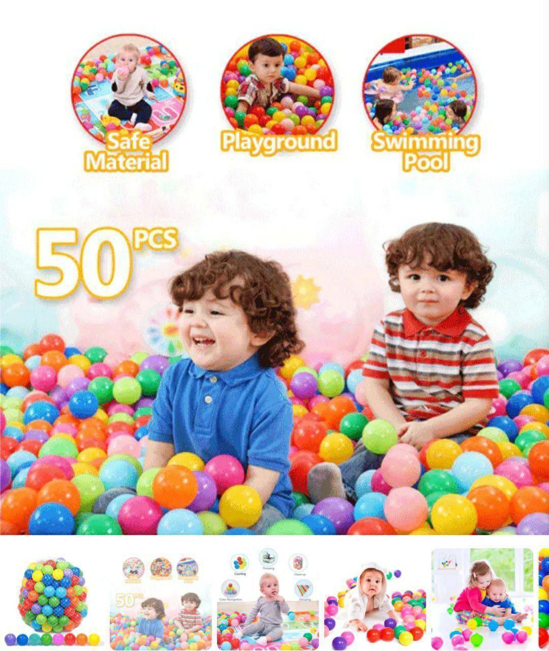 50 Pcs Balls Kids Toy