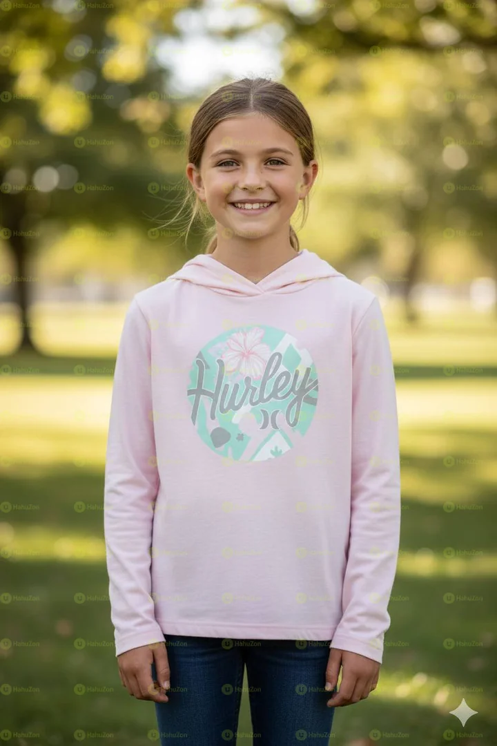 Hurley Kid Girls Long Sleeve Outdoor Sweatshirt