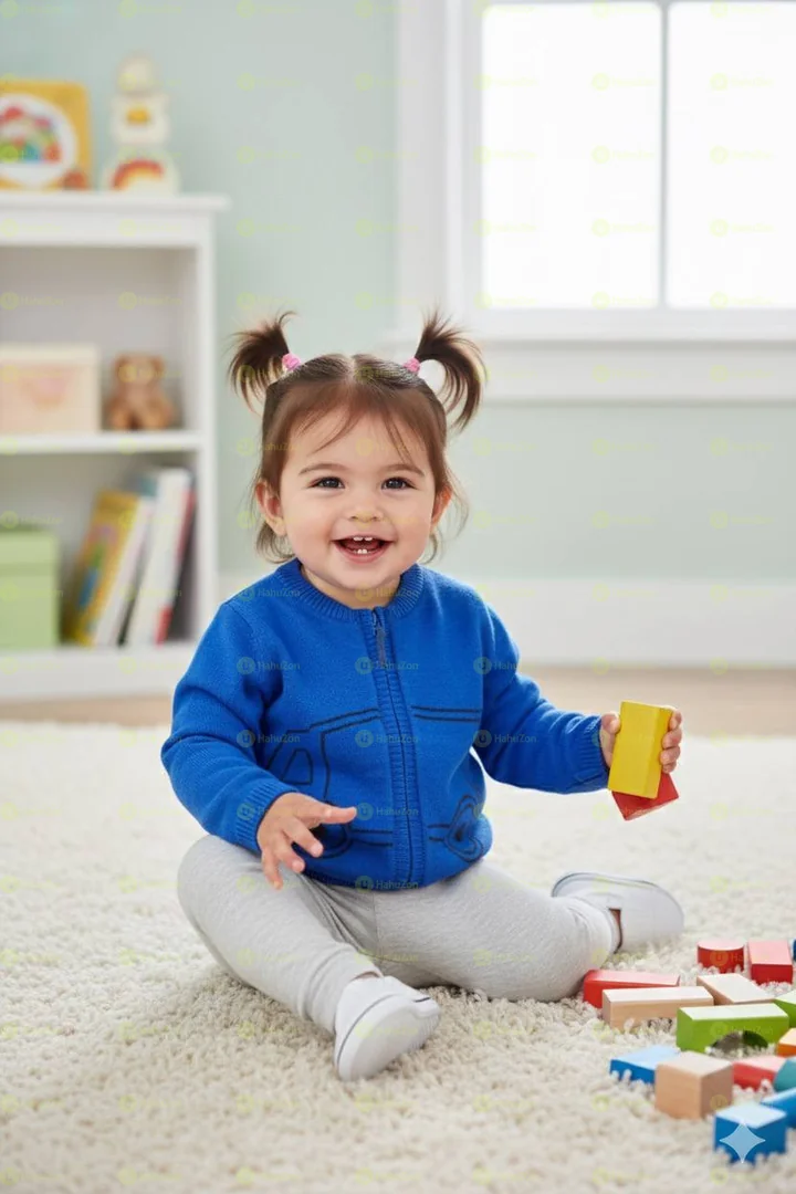 Dp Am Toddler Girls Long Sleeve Outdoor Sweater