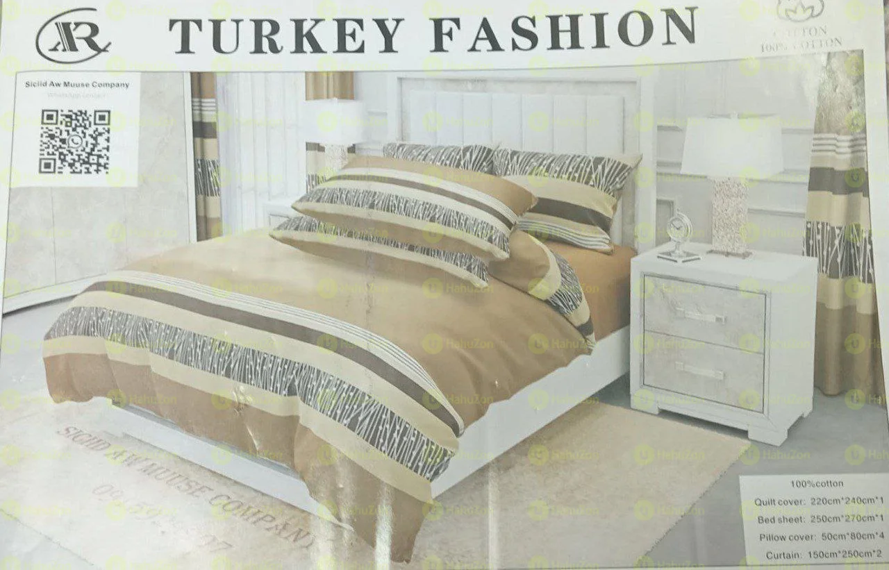 8 Pcs Duvet Cover Set