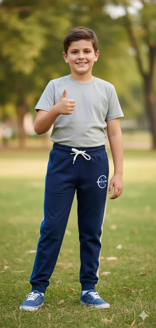 Nautical Kid Boy Drawstring Joggers Pant