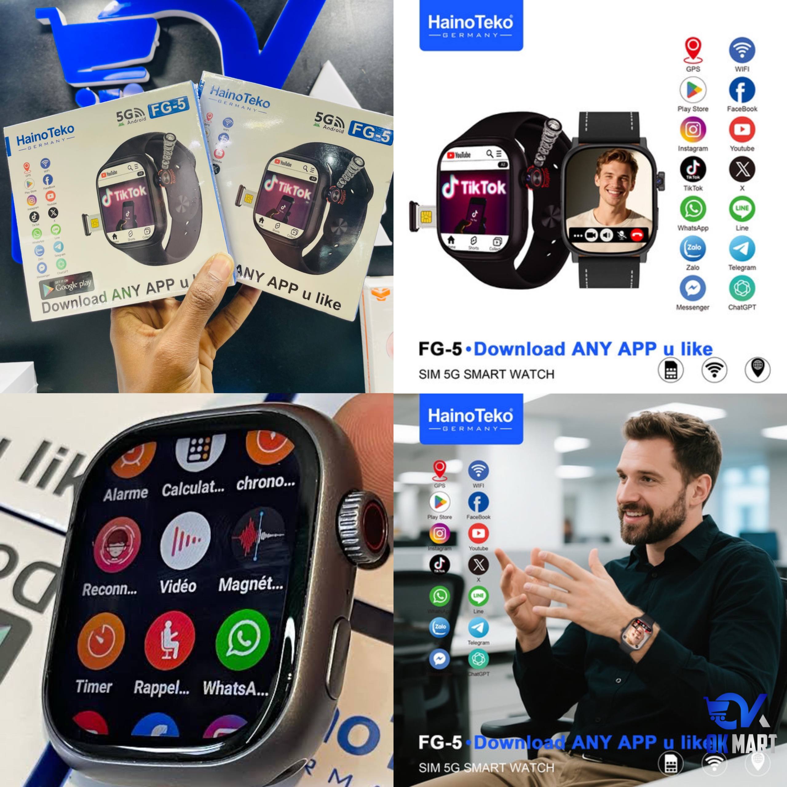 Hanio Teko Android Smart Watch
