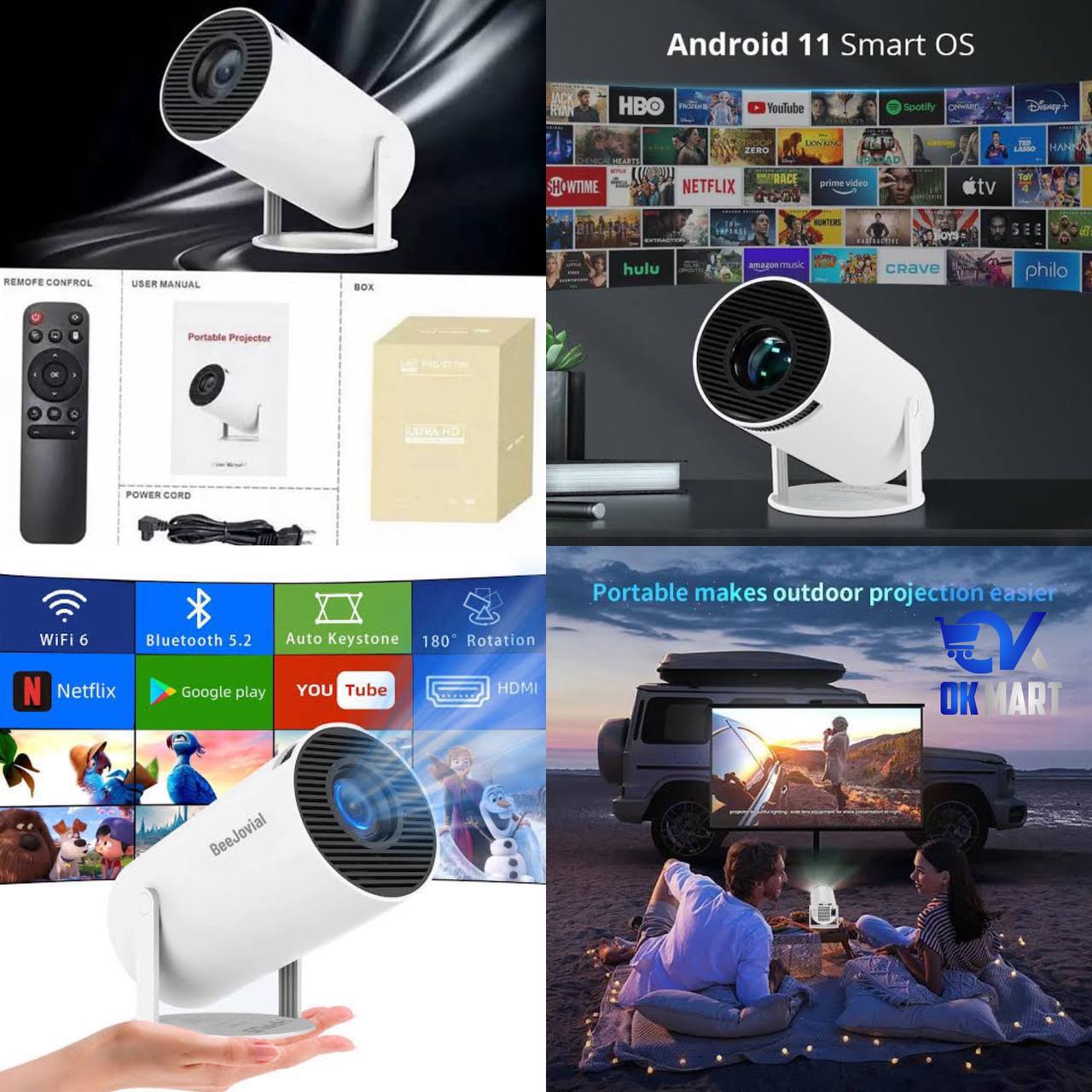 Smart Android Projector