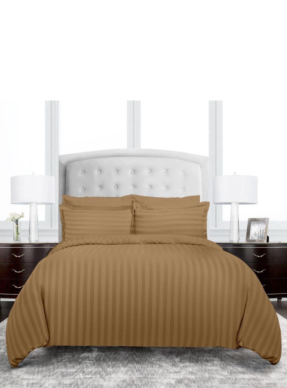 የኮምፈርት ኪስ አንሶላ እና የትራስ ልብስ