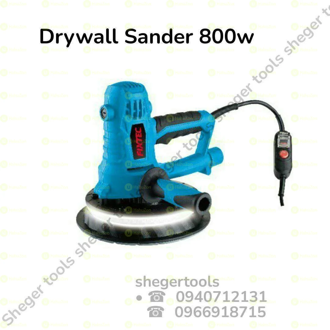 Drywall Sander with LED 800W