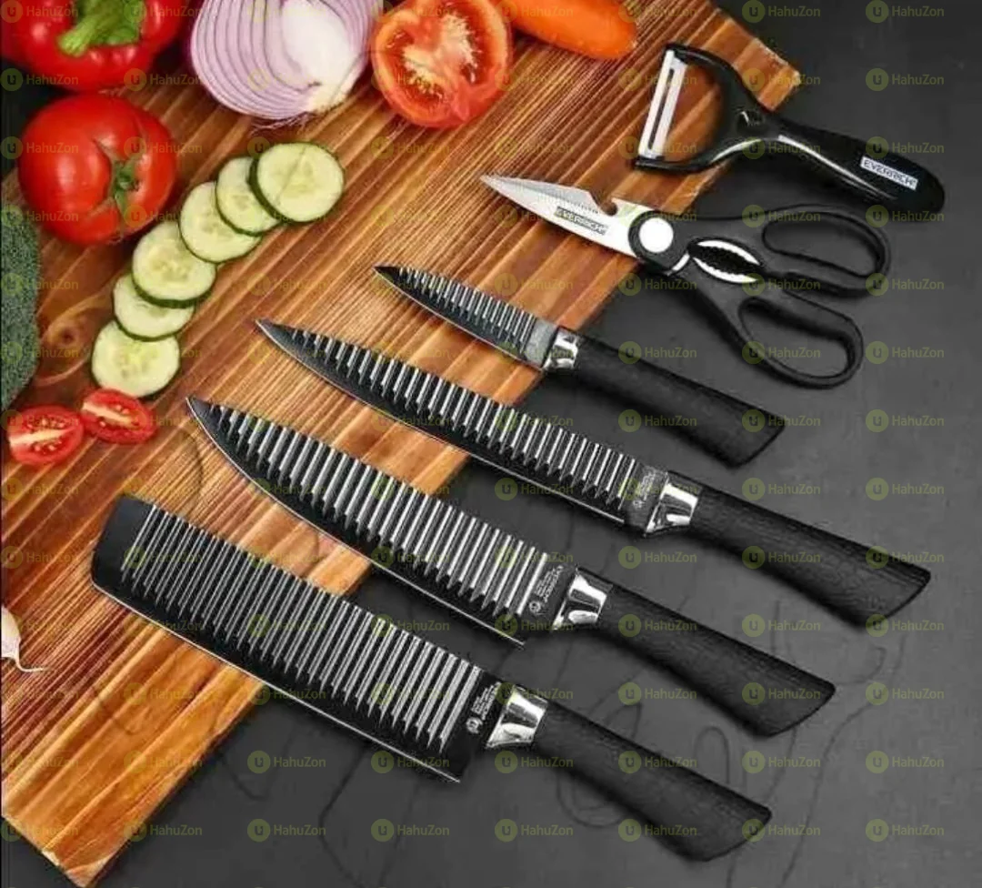 6pcs Stainless Steel Knife Set
