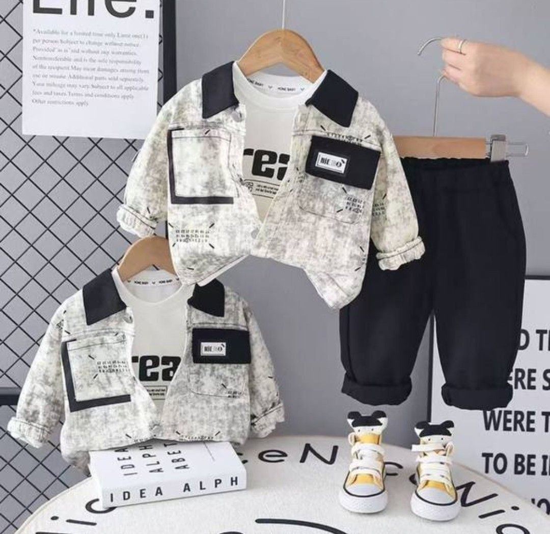 3pcs Baby Kids Set Outfit