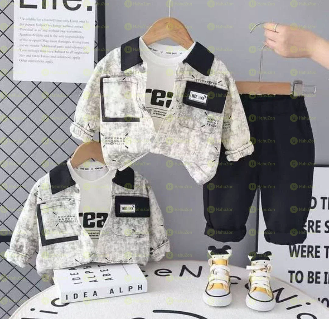 3pcs Baby Kids Set Outfit