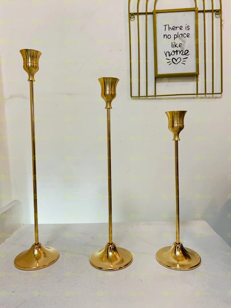 Metal Planter and Candle Holder